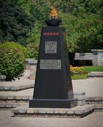 The Banting House Flame of Hope. File photo supplied by Banting House. 