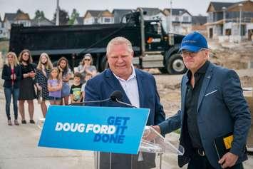 Progressive Conservative Leader Doug Ford speaks  in London, May 21, 2022.  (Photo courtesy of Ontario PC Party)