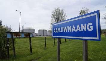 Aamjiwnaang First Nation - May 3/24 (Blackburn Media photo by Melanie Irwin)