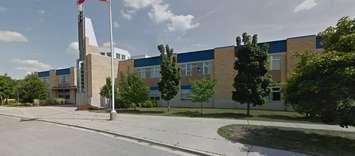 St. Thomas Aquinas Catholic Secondary School on Oxford Street West in London. Photo from Google Maps Street View
