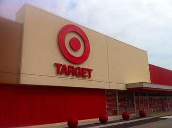 Target located in Chatham's Thames Lea Plaza. (BlackburnNews.com file photo by Dave Richie)