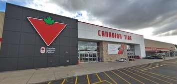The Canadian Tire store on Wellington Road South in London. Photo from Google Maps. 