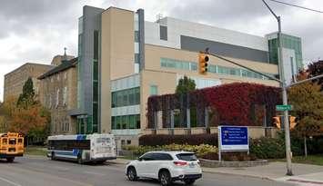 St. Joseph's Hospital at 268 Grosvenor St. Photo from Google Maps Street View.
