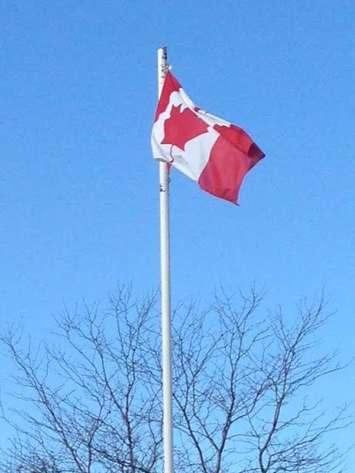 Canadian Flag courtesy of Eve Morgan