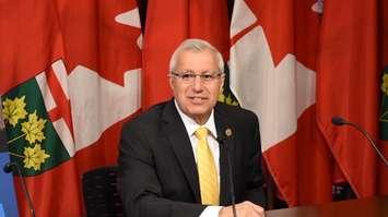 Finance Minister Vic Fideli. (Photo from Vic Fedeli's Facebook page.)