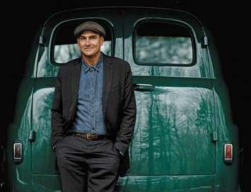 Publicity photo of James Taylor provided by Budweiser Gardens. 