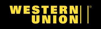 Western Union logo. Public domain.