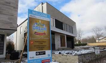 The Dream Lottery home at 1456 Byron Baseline Rd. (Photo by Miranda Chant, Blackburn News)