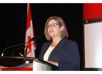 Ontario NDP Leader Andrea Horwath (BlackburnNews.com photo)