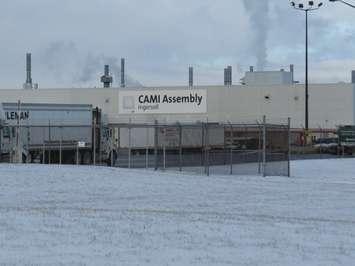 CAMI Assembly Plant in Ingersoll file photo. (Photo by Miranda Chant, Blackburn News.)