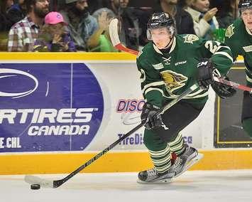 Robert Thomas of the London Knights. Photo by Terry Wilson / OHL Images.