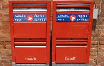 Canada Post mail boxes
