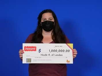 Photo of Nicole Higgs provided by Ontario Lottery and Gaming. 