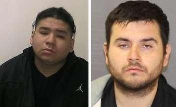 Pictured above Wesley Peters (left), Leonard Peters (right). Photo courtesy of London police.