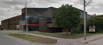 Saunders Secondary School on Viscount Road. Photo from Google Maps Street View.