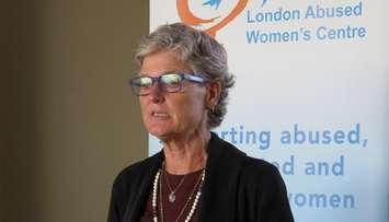 Executive Director of the London Abused Women's Centre Megan Walker. File photo by Miranda Chant, Blackburn News)