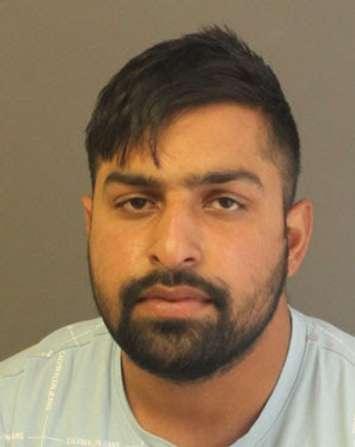 Photo of Saranjeet Singh, 22, provided by London police. 