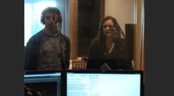 Tessa Virtue and Scott Moir at Blackburn Radio London