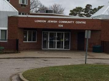 Photo of the London Jewish Community Centre by Scott Kitching, BlackburnNews.com