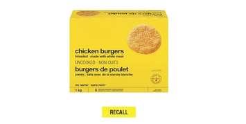 Select No Name chicken products are being recalled. (Photo courtesy of Loblaws Twitter). 