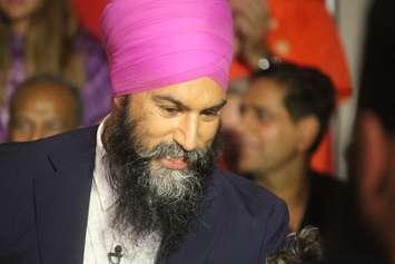 NDP Leader Jagmeet Singh in Windsor September 20, 2019. (File photo by Adelle Loiselle, Blackburn News)