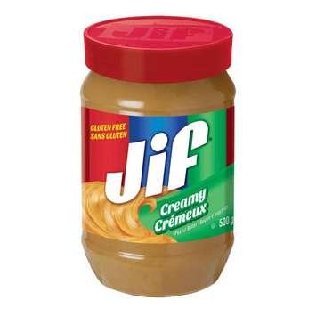 JIF Creamy Peanut Butter 500g (Image courtesy of the Canadian Food Inspection Agency)