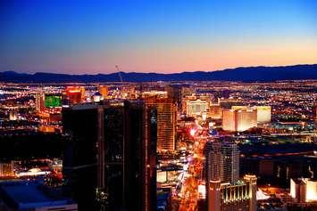 File photo of Las Vegas skyline courtesy of © Can Stock Photo / rabbit75can