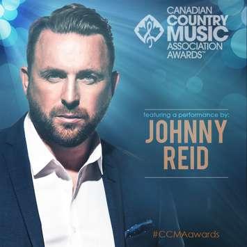 Photo of Johnny Reid provided by the Canadian Country Music Association