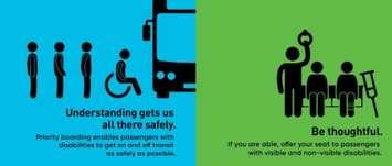 New social media ads for the public transit EnAbling Change Campaign. Photo courtesy of ontariopublictransit.ca. 
