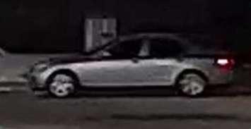Police want to speak with the driver of a silver sedan spotted near Oxford and Wharncliffe on March 4, 2018. Photo courtesy of London police. 
