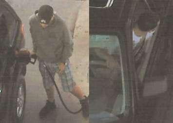 London police are looking for two men in relation to a string of break and enters in the north end. Photo courtesy of London police.