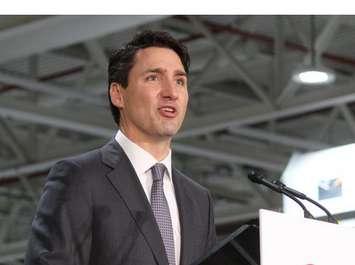 Prime Minister Justin Trudeau. (File photo by Maureen Revait, Blackburn Media)