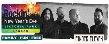 Photo of Canadian rock bank Finger Eleven courtesy of www.londonmusicoffice.com