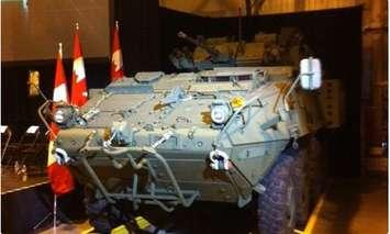 Blackburn News file photo of a LAV III at General Dynamics Land Systems-Canada.
