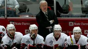 Bryan Murray as a head coach with the Ottawa Senators. Photo courtesy of NHL.com.