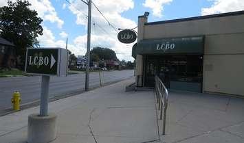 An LCBO outlet in London. (File photo by Craig Needles, Blackburn Media)