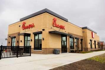 The Chick-fil-A restaurant on Wonderland Road in south London. (Photo courtesy of Chick-fil-A) 