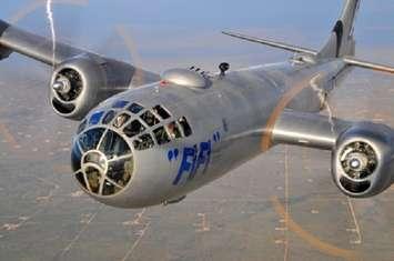 Fifi, a Boeing B-29 Superfortress. Photo courtesy of  the Commemorative Air Force AirPower History Tour. 